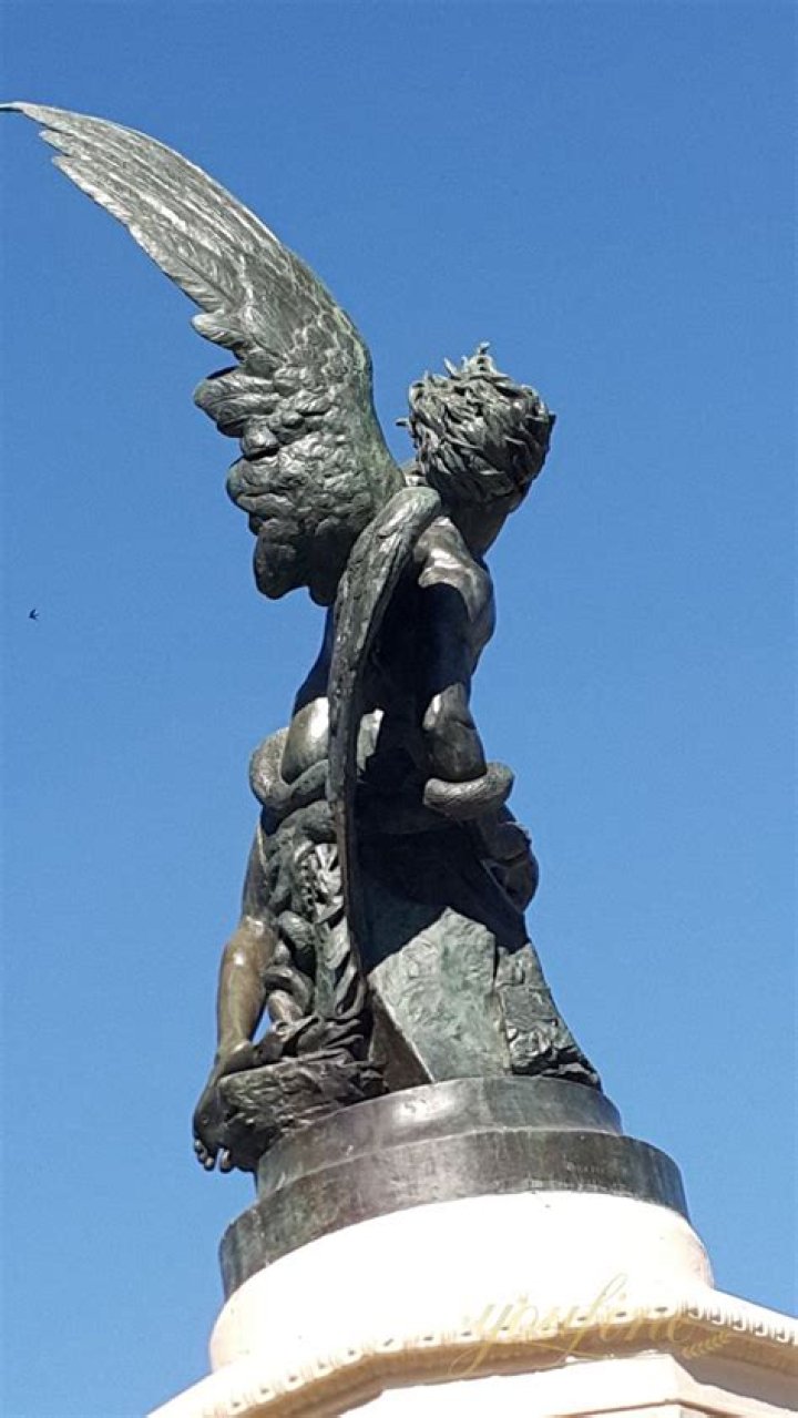 Exploring The Allure Of The Fallen Angel Statue In Russia