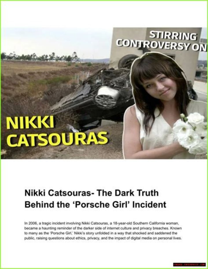 Nikki Catsouras: The Tragic Story Behind The Infamous Photos
