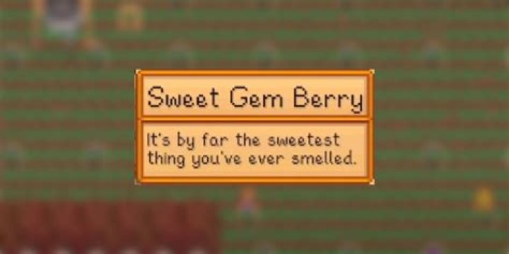 The Ultimate Guide To Sweet Gem Berries In Stardew Valley