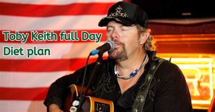Unveiling The Toby Keith Diet: A Journey To Health And Wellness