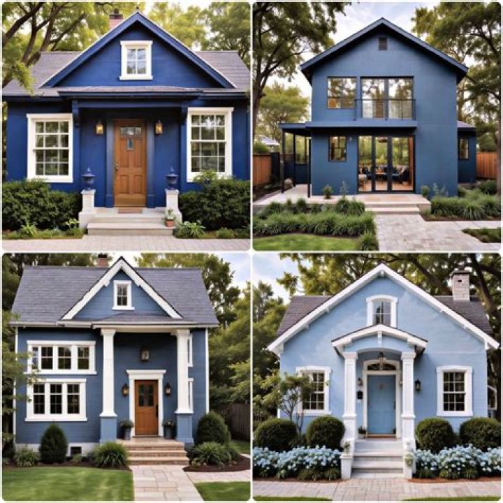 When Celebrities Embrace The Color: The Trend Of Celebrities Painting Houses Blue