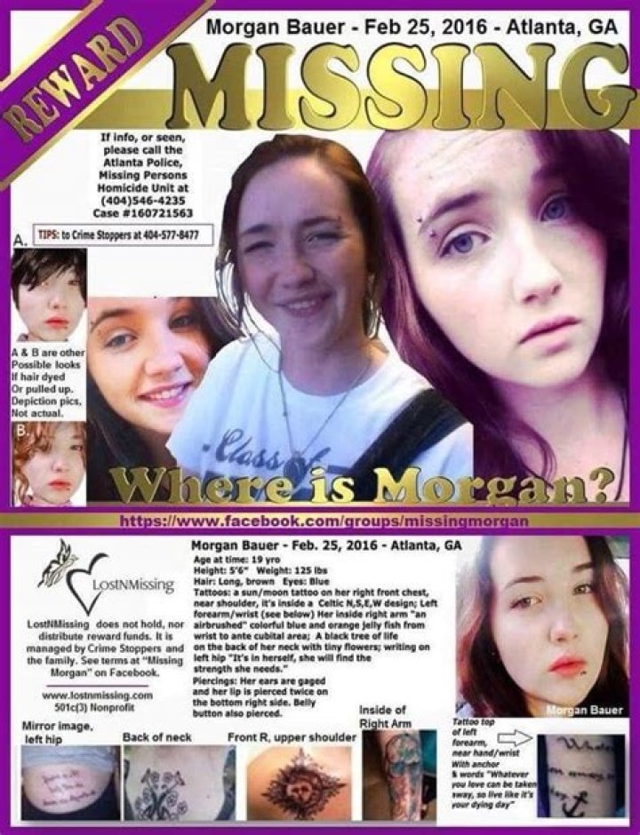 Where Is Morgan Bauer? Desperate Search For Missing Woman Continues